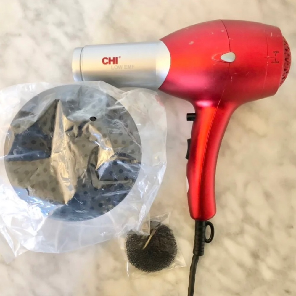 CHI Classic Red Metallic Hair Dryer